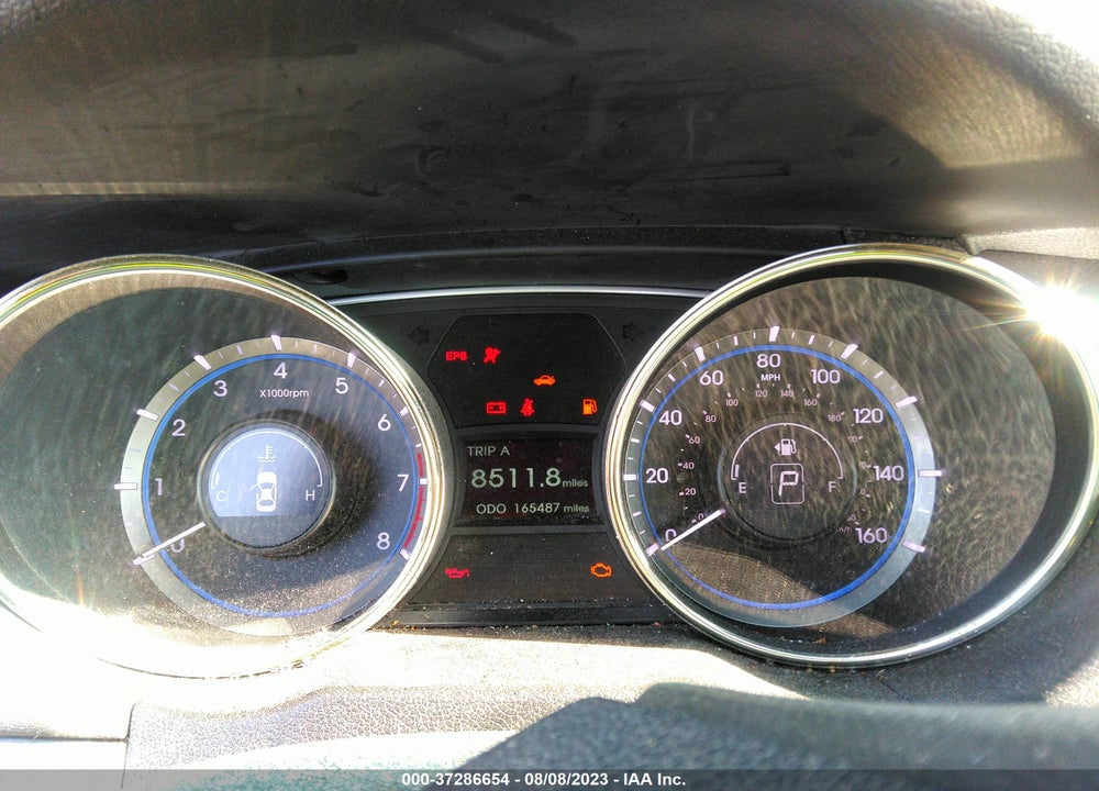 2012 HYUNDAI SONATA GLS VIN: 5NPEB4AC9CH380446