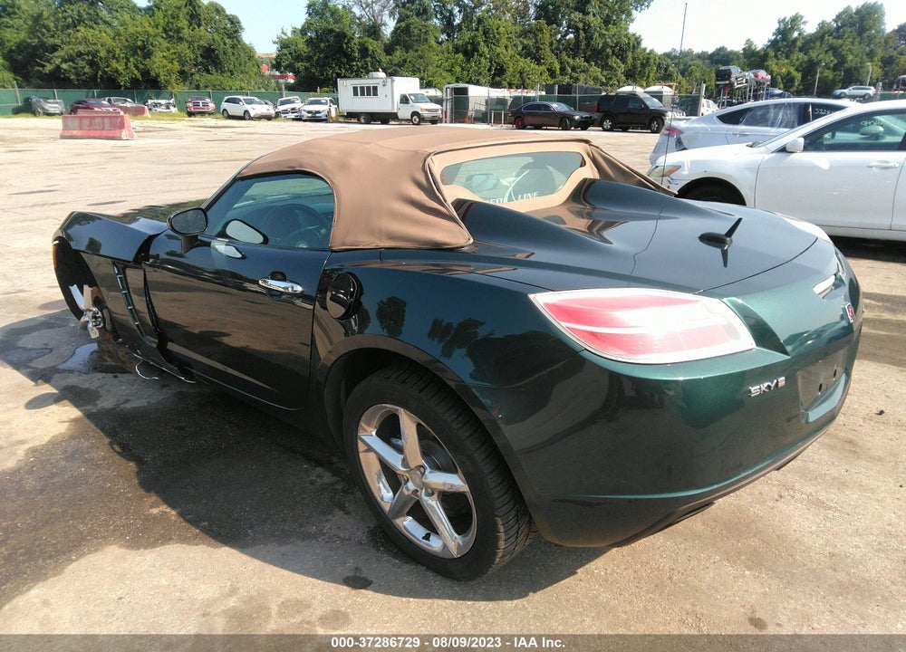 2007 SATURN SKY RED LINE VIN: 1G8MG35X17Y133618