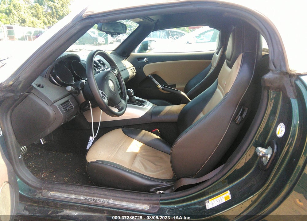 2007 SATURN SKY RED LINE VIN: 1G8MG35X17Y133618