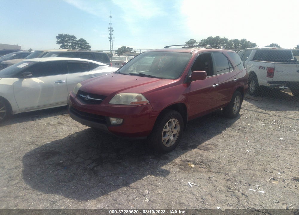 2002 ACURA MDX TOURING PKG VIN: 2HNYD18662H505099