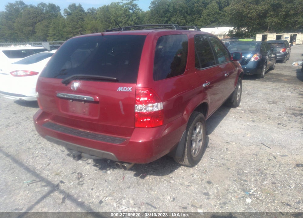 2002 ACURA MDX TOURING PKG VIN: 2HNYD18662H505099