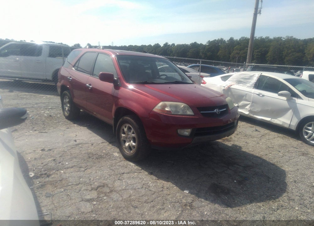 2002 ACURA MDX TOURING PKG VIN: 2HNYD18662H505099