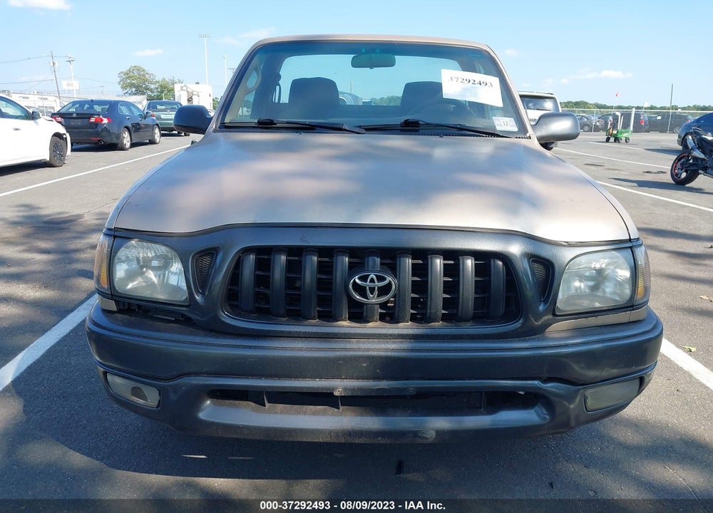 2002 TOYOTA TACOMA BASE (A4) VIN: 5TENL42N62Z140084