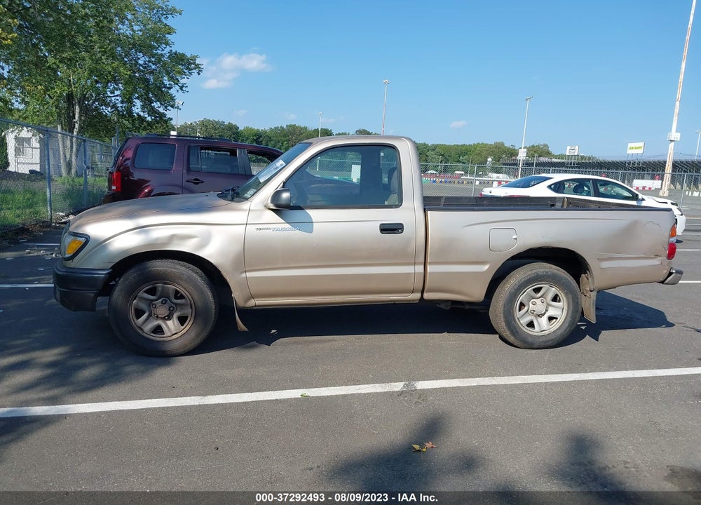 2002 TOYOTA TACOMA BASE (A4) VIN: 5TENL42N62Z140084