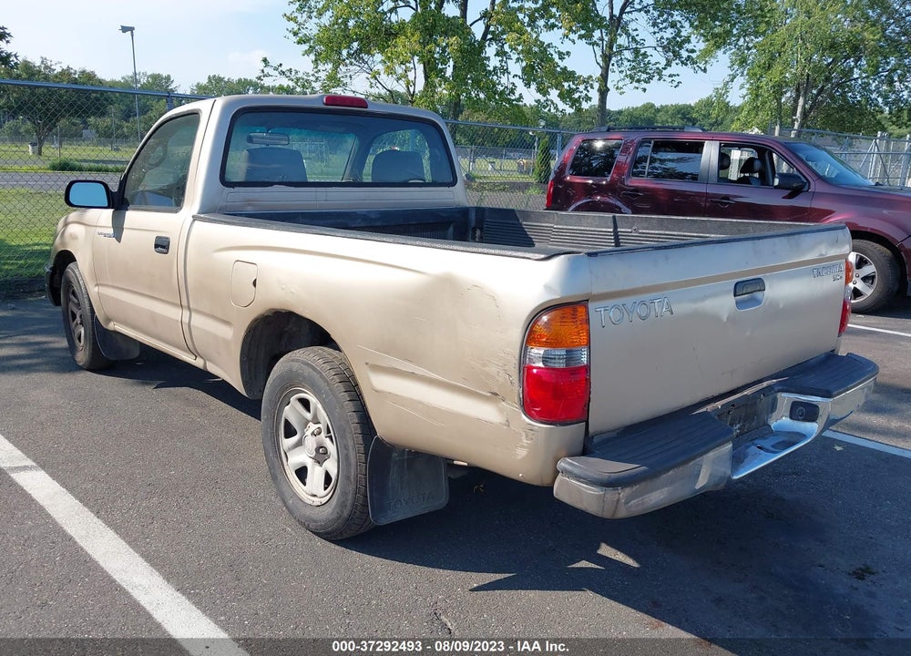 2002 TOYOTA TACOMA BASE (A4) VIN: 5TENL42N62Z140084