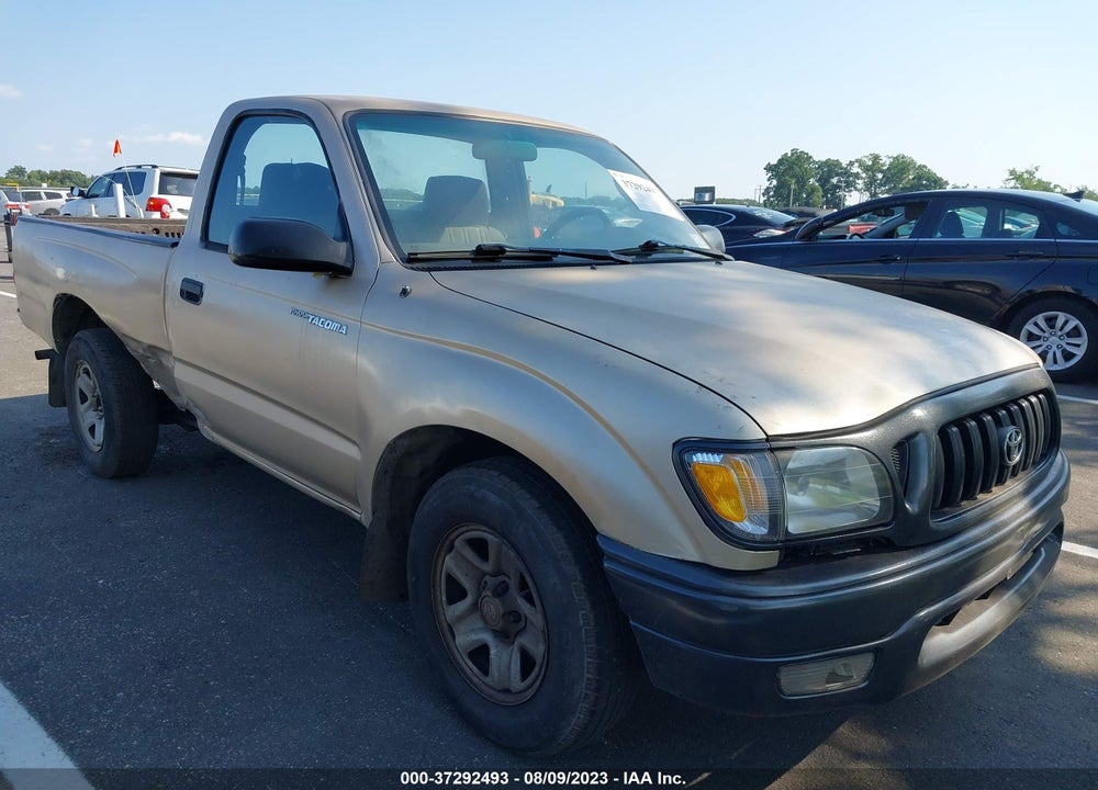 2002 TOYOTA TACOMA BASE (A4) VIN: 5TENL42N62Z140084