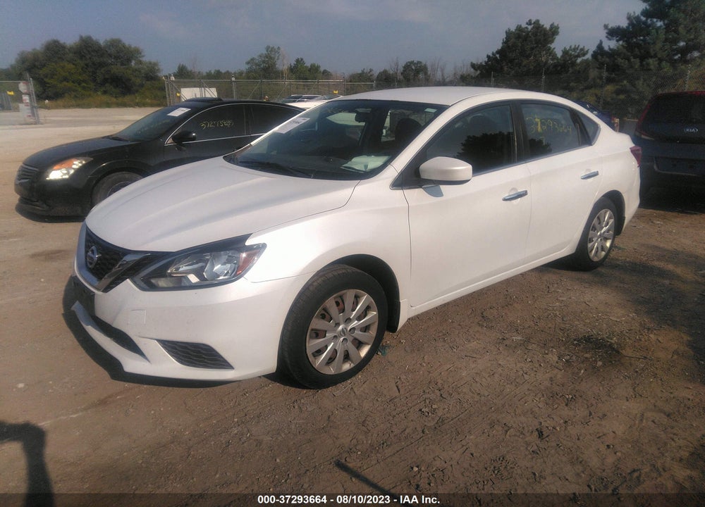 2017 NISSAN SENTRA SV VIN: 3N1AB7AP4HY253684