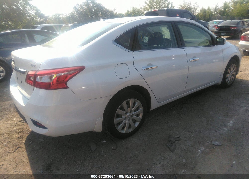 2017 NISSAN SENTRA SV VIN: 3N1AB7AP4HY253684