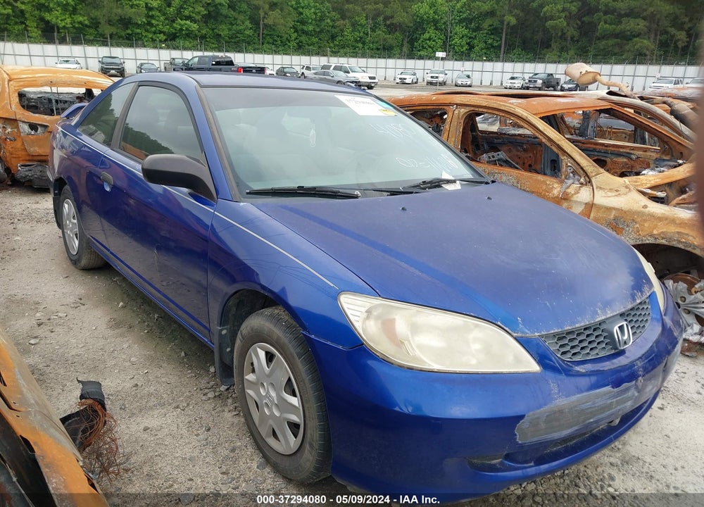 2004 HONDA CIVIC VP VIN: 1HGEM22114L083908