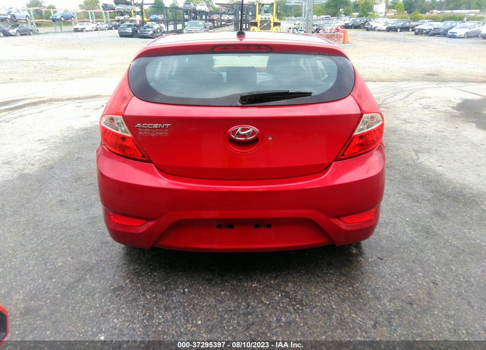 2015 HYUNDAI ACCENT GS VIN: KMHCT5AE1FU198807