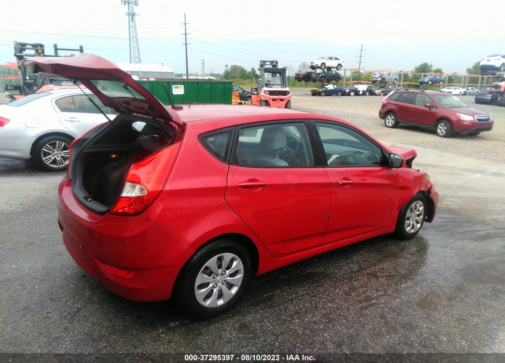 2015 HYUNDAI ACCENT GS VIN: KMHCT5AE1FU198807