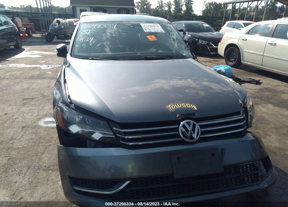 2013 VOLKSWAGEN PASSAT 2.5L SE VIN: 1VWBP7A34DC100304