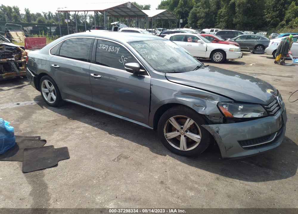2013 VOLKSWAGEN PASSAT 2.5L SE VIN: 1VWBP7A34DC100304