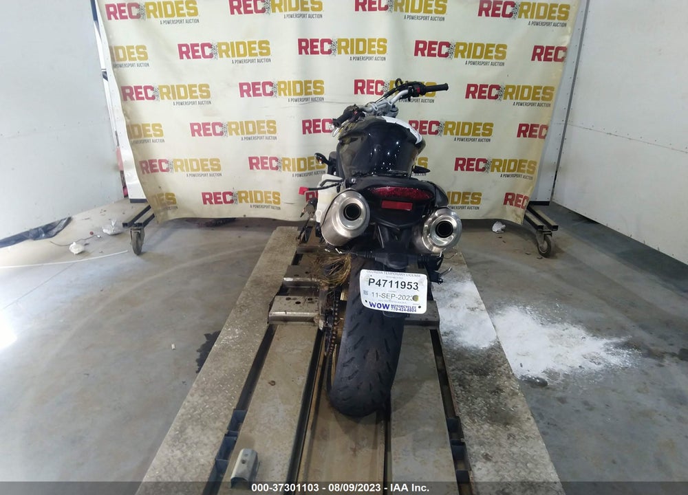 2012 TRIUMPH MOTORCYCLE STREET TRIPLE R VIN: SMTD02NE4CT518831