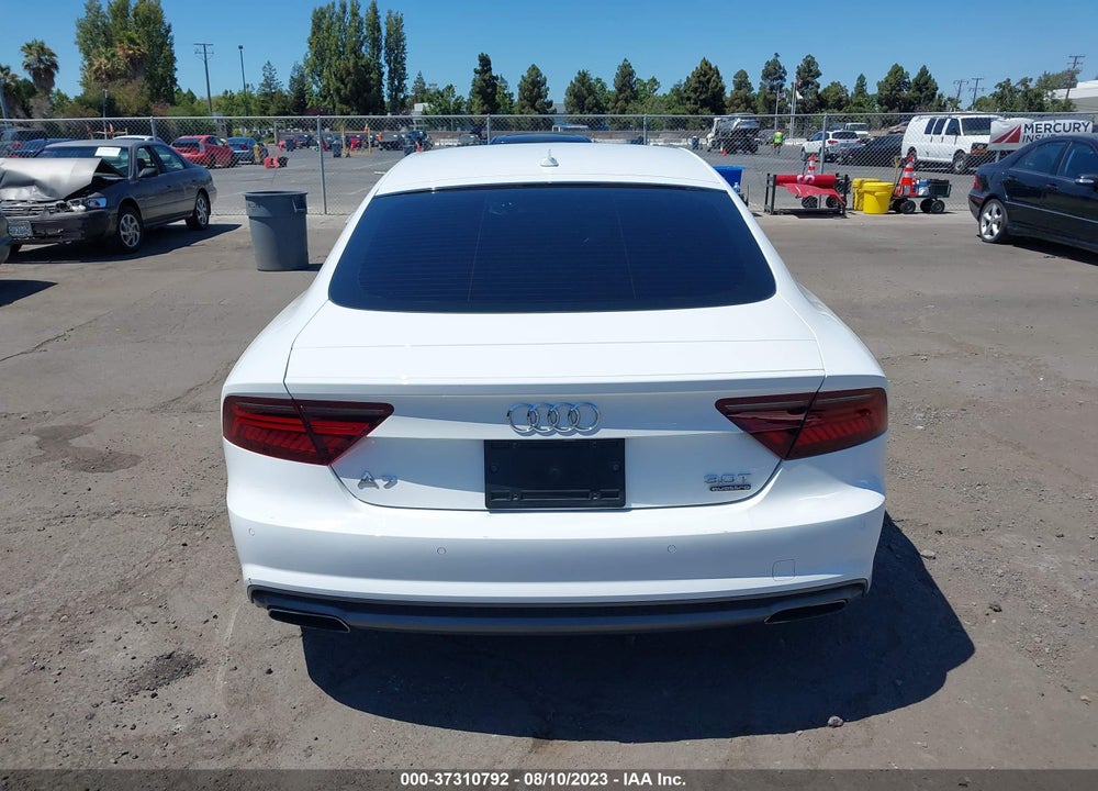 2016 AUDI A7 3.0T PREMIUM PLUS VIN: WAUWGAFC8GN004045