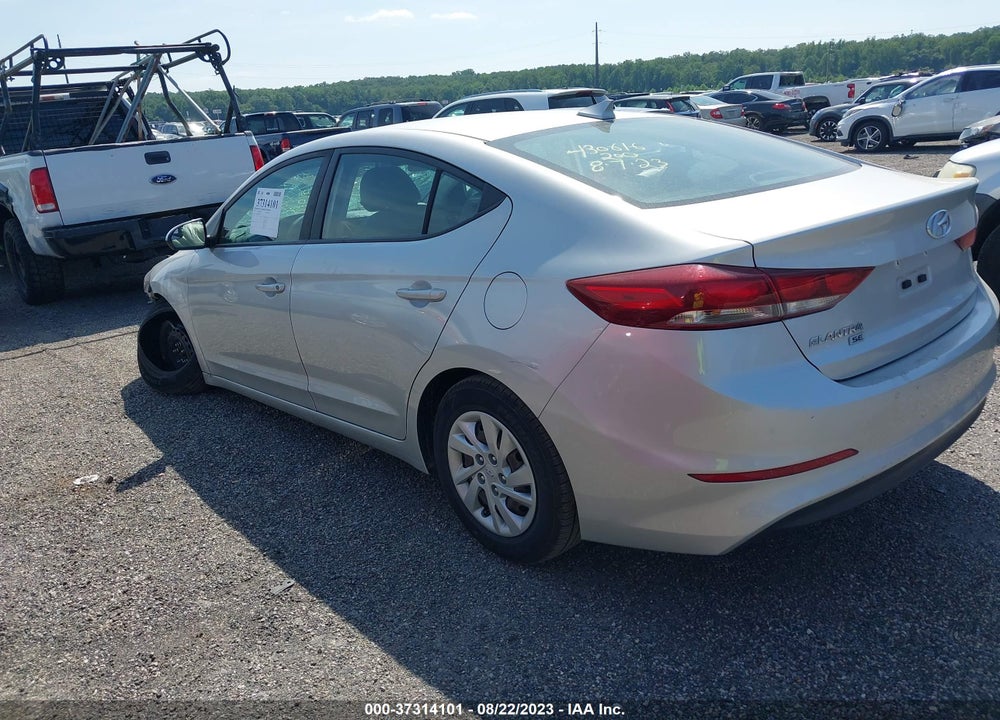 2017 HYUNDAI ELANTRA SE VIN: 5NPD74LF0HH090561