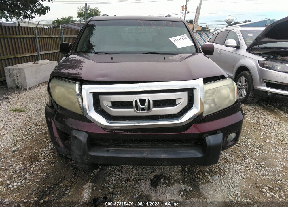 2011 HONDA PILOT EX-L VIN: 5FNYF4H66BB060208