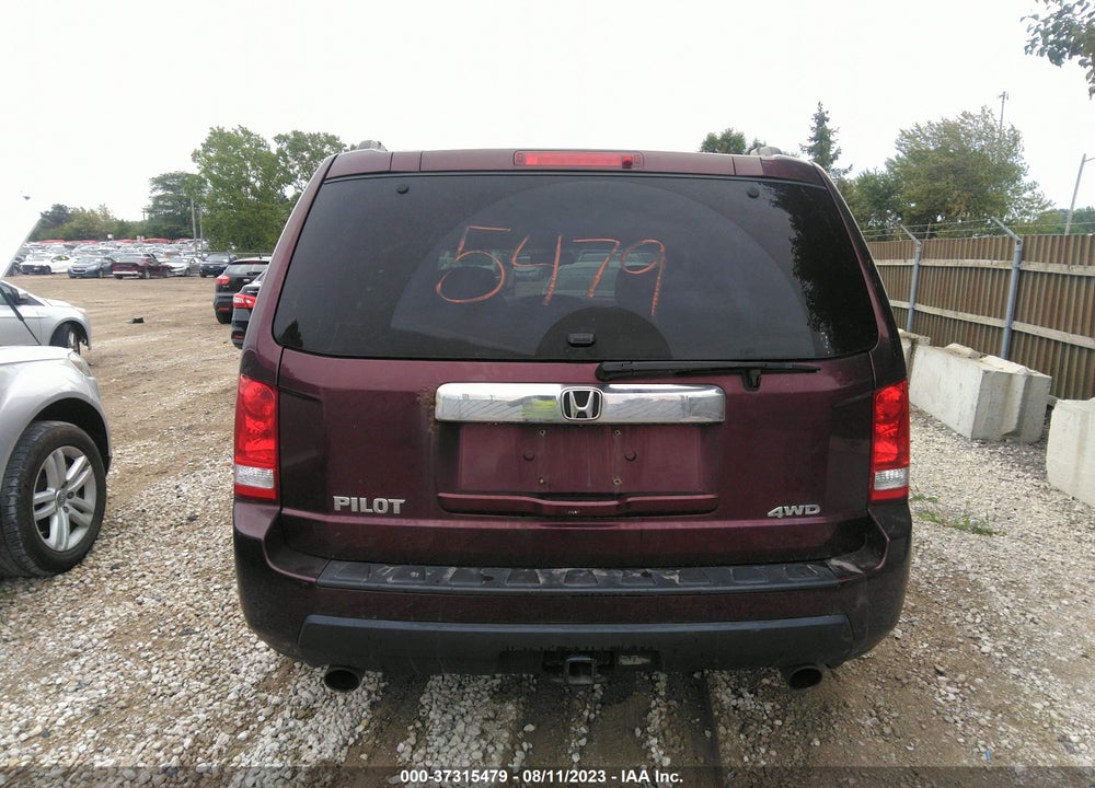 2011 HONDA PILOT EX-L VIN: 5FNYF4H66BB060208