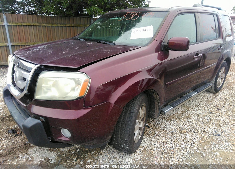 2011 HONDA PILOT EX-L VIN: 5FNYF4H66BB060208