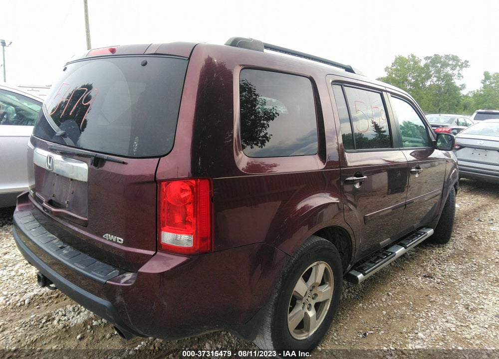 2011 HONDA PILOT EX-L VIN: 5FNYF4H66BB060208