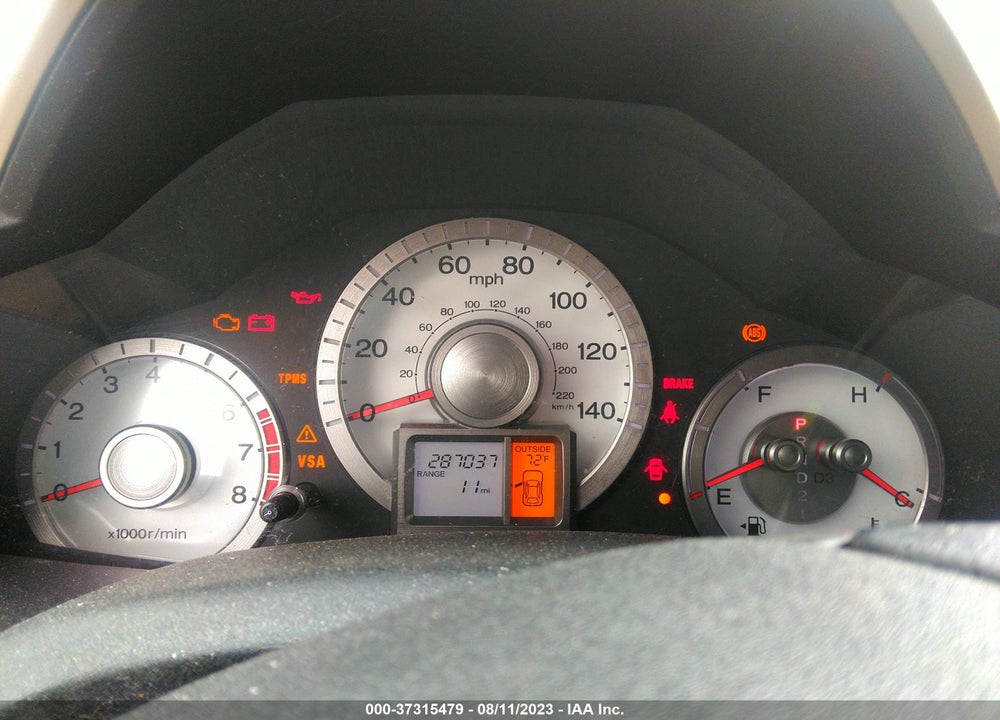 2011 HONDA PILOT EX-L VIN: 5FNYF4H66BB060208