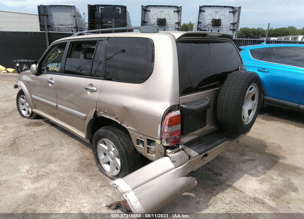 2002 SUZUKI XL-7 TOURING/LIMITED/STANDARD/PLUS VIN: JS3TX92V624131551