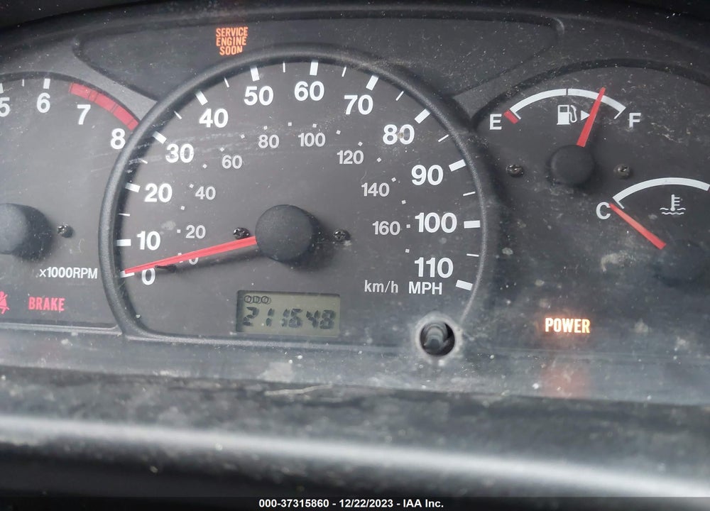 2002 SUZUKI XL-7 TOURING/LIMITED/STANDARD/PLUS VIN: JS3TX92V624131551