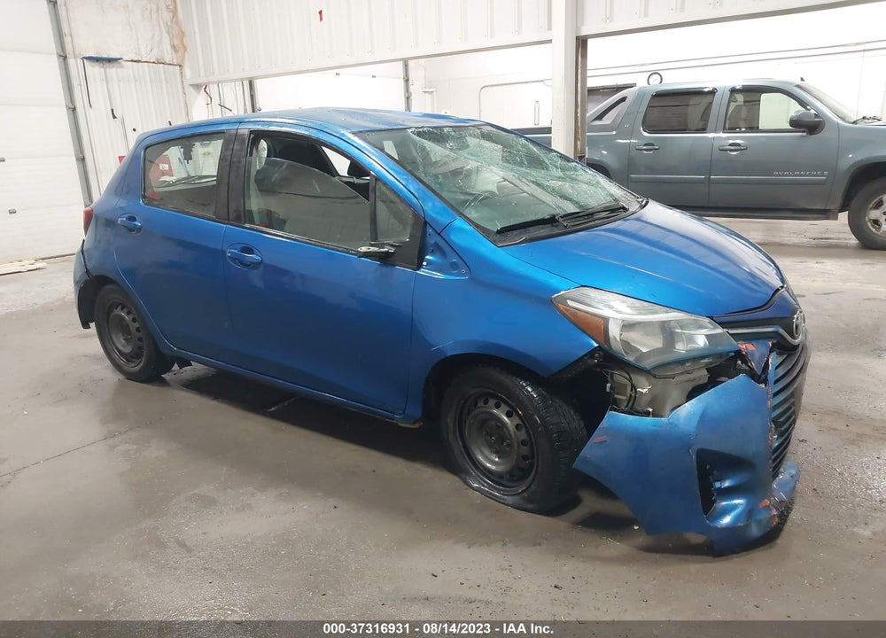 2015 TOYOTA YARIS VIN: VNKKTUD32FA040358