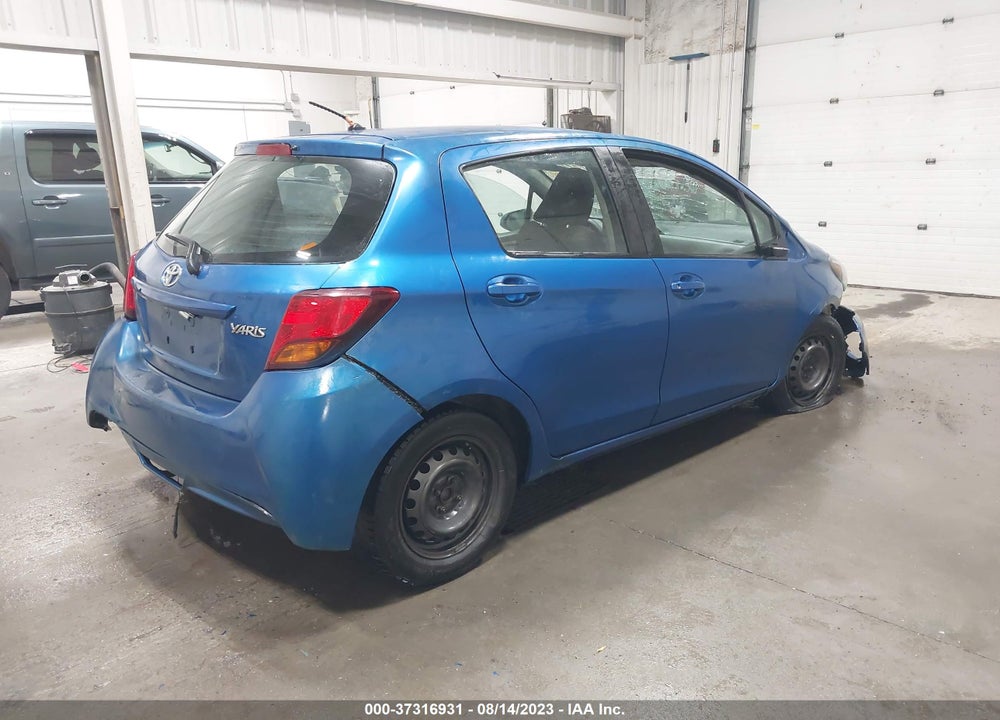 2015 TOYOTA YARIS VIN: VNKKTUD32FA040358