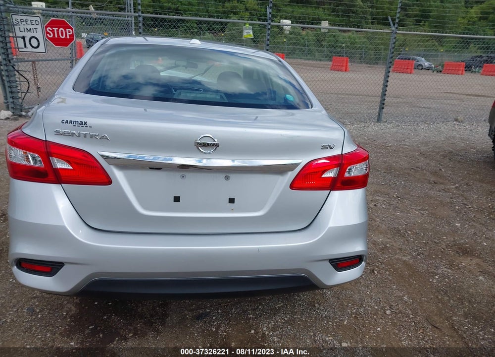 2019 NISSAN SENTRA SV VIN: 3N1AB7APXKY444923
