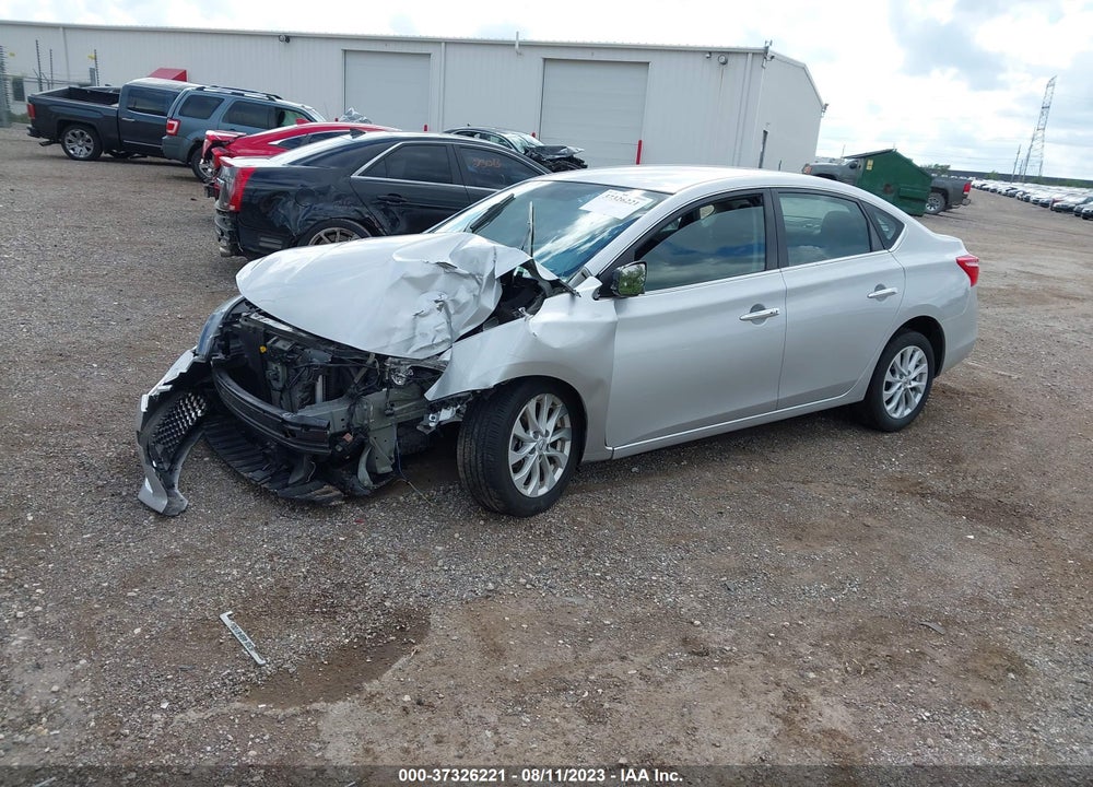2019 NISSAN SENTRA SV VIN: 3N1AB7APXKY444923