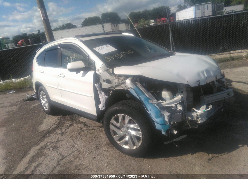 2015 HONDA CR-V EX-L VIN: 5J6RM4H74FL080456