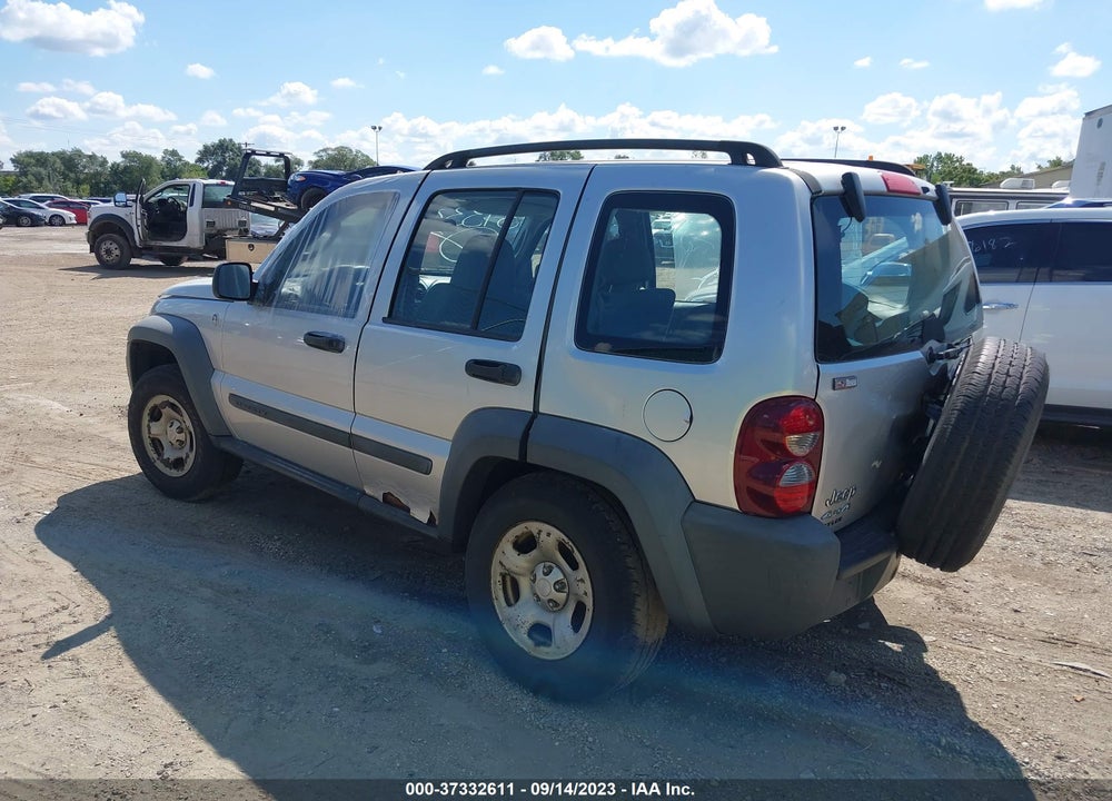 2007 JEEP LIBERTY VIN: 1J4GL48K17W523967
