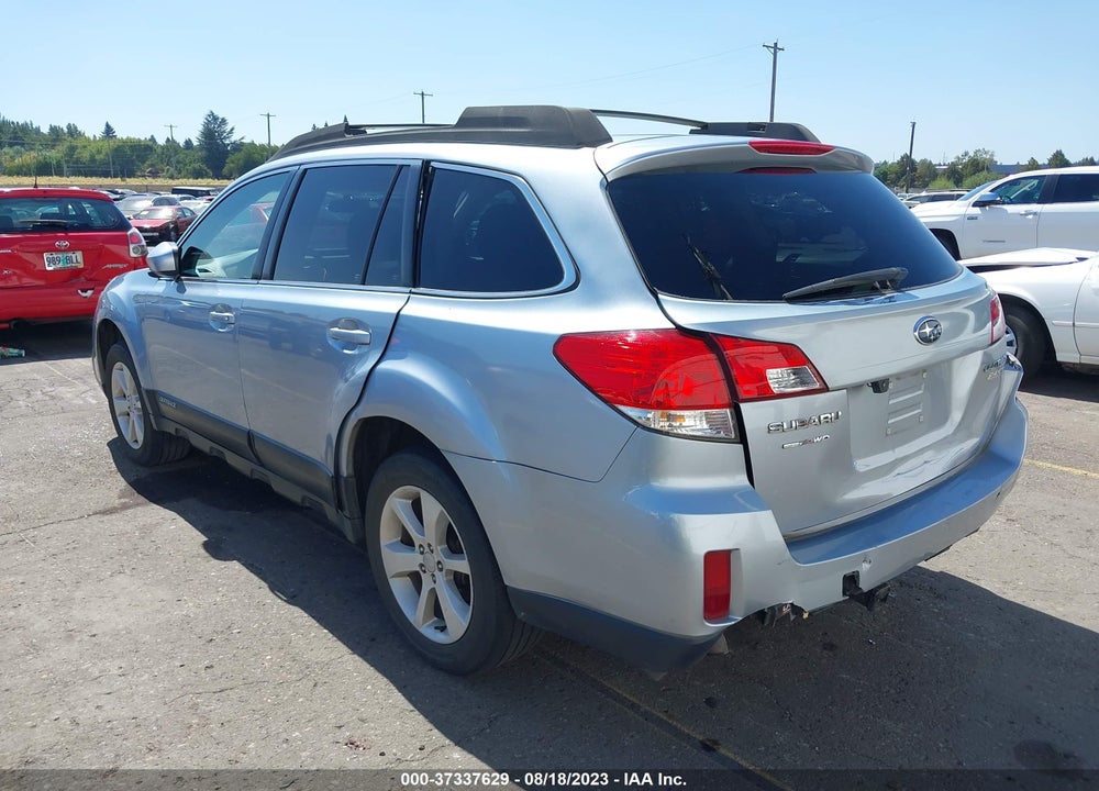 2013 SUBARU OUTBACK 2.5I PREMIUM VIN: 4S4BRBCC6D3289899
