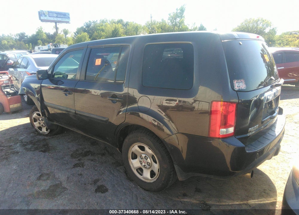 2012 HONDA PILOT LX VIN: 5FNYF3H23CB036876
