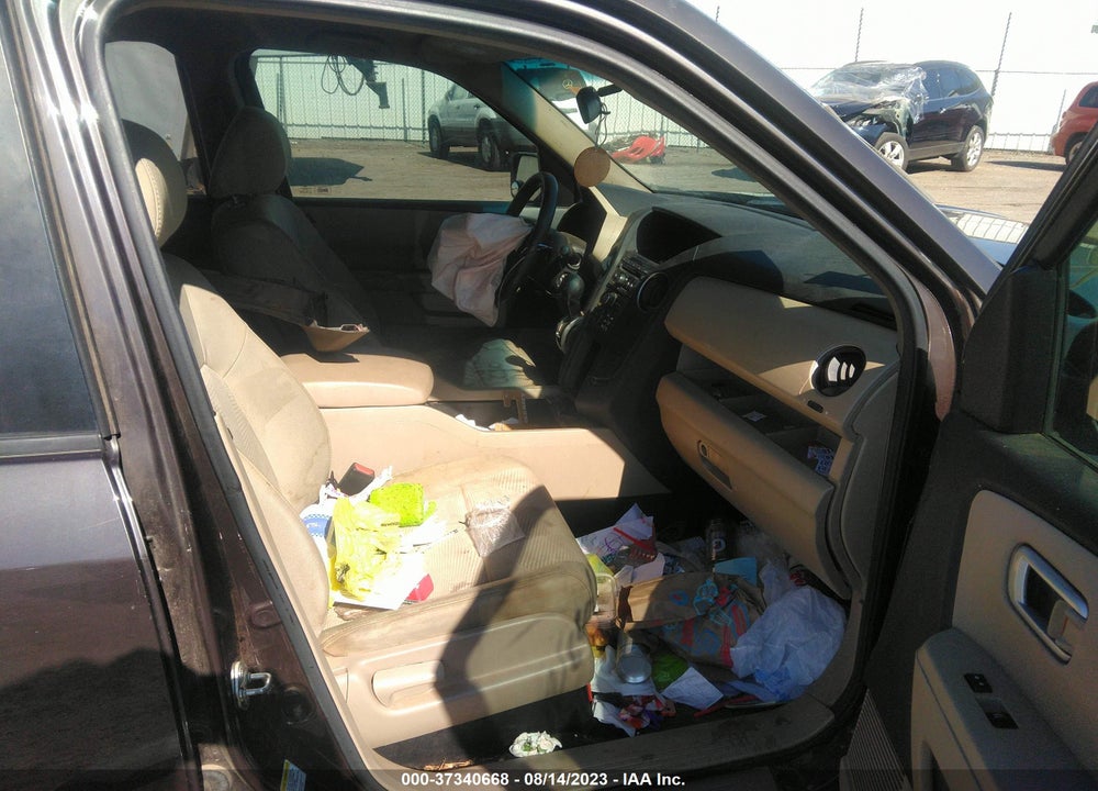 2012 HONDA PILOT LX VIN: 5FNYF3H23CB036876