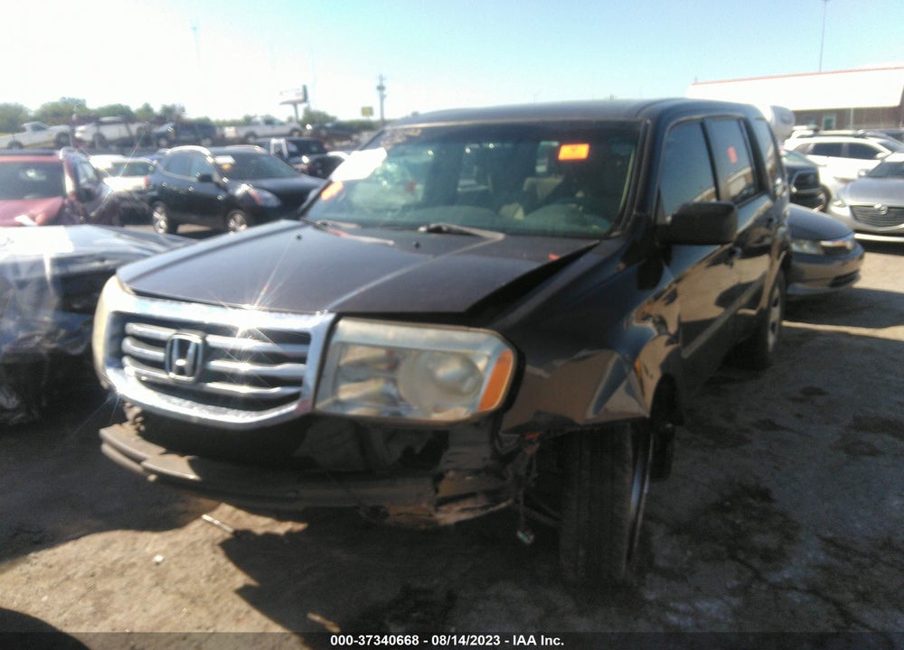 2012 HONDA PILOT LX VIN: 5FNYF3H23CB036876
