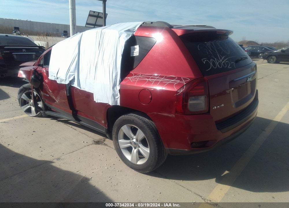 2014 JEEP COMPASS SPORT VIN: 1C4NJDBB2ED828205