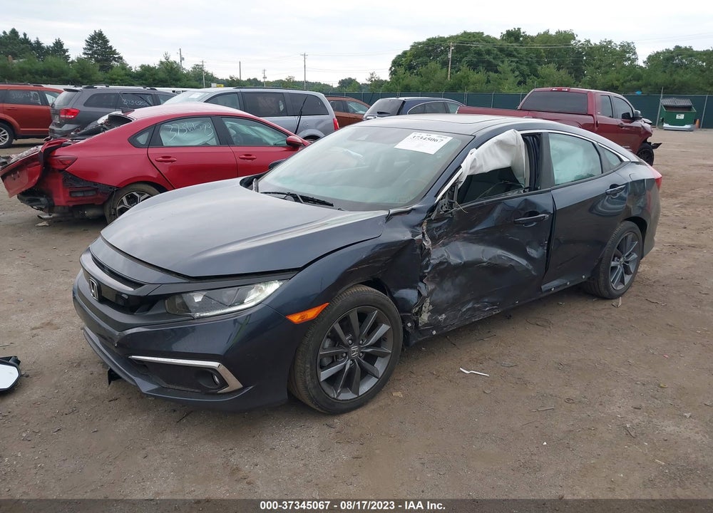 2020 HONDA CIVIC EX VIN: 2HGFC1F38LH681731