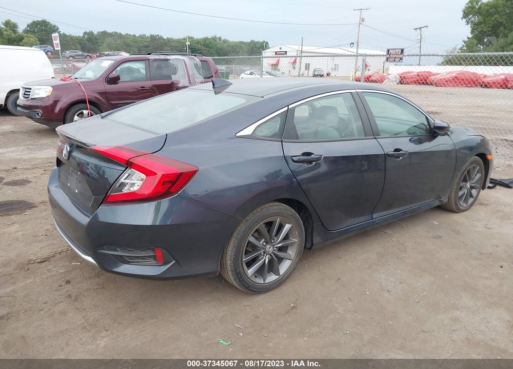 2020 HONDA CIVIC EX VIN: 2HGFC1F38LH681731