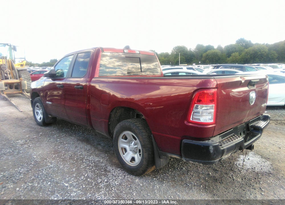 2019 RAM 1500 TRADESMAN 4X4 6'4 BOX VIN: 1C6SRFCTXKN651897