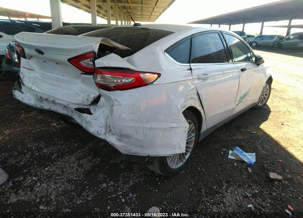 2015 FORD FUSION S VIN: 3FA6P0G7XFR144453