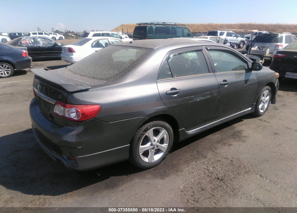 2011 TOYOTA COROLLA S VIN: 2T1BU4EE4BC714750