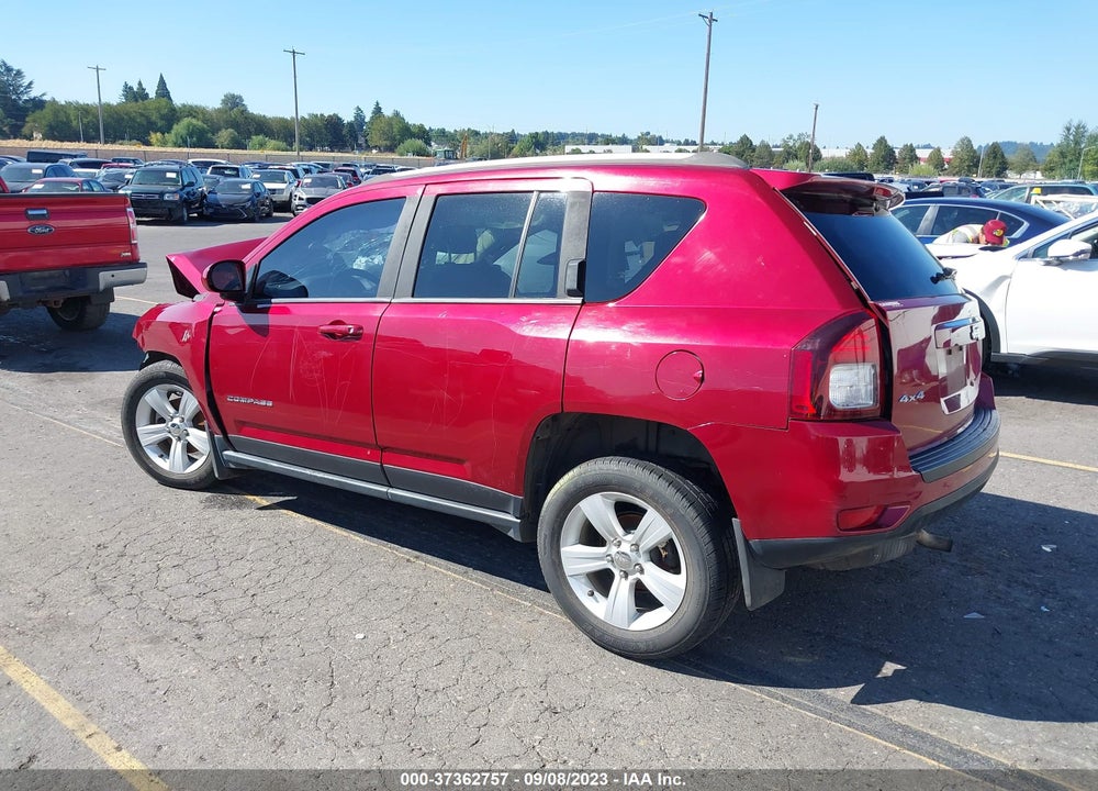 2016 JEEP COMPASS LATITUDE VIN: 1C4NJDEB8GD733114