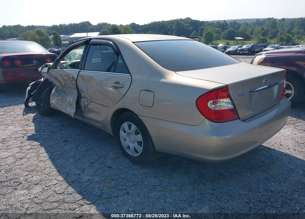 2002 TOYOTA CAMRY LE VIN: 4T1BE32K42U069839
