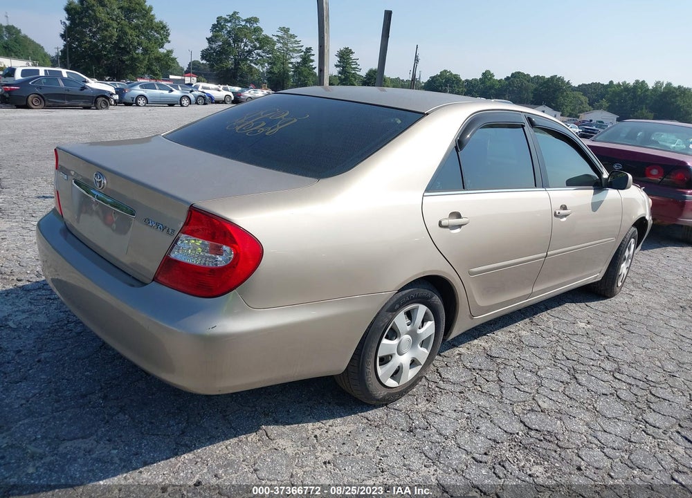 2002 TOYOTA CAMRY LE VIN: 4T1BE32K42U069839