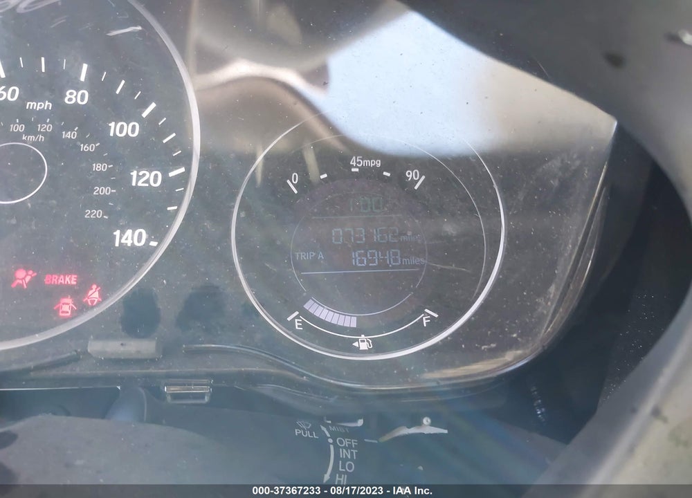 2019 HONDA HR-V LX VIN: 3CZRU5H35KM724395