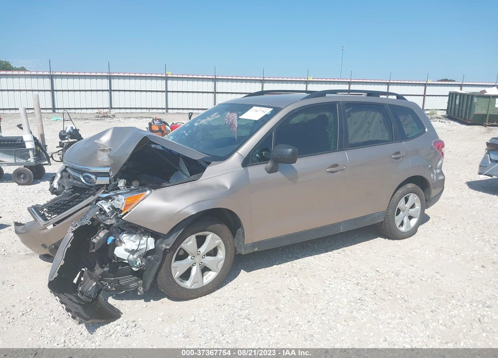 2016 SUBARU FORESTER VIN: JF2SJABC6GH508330