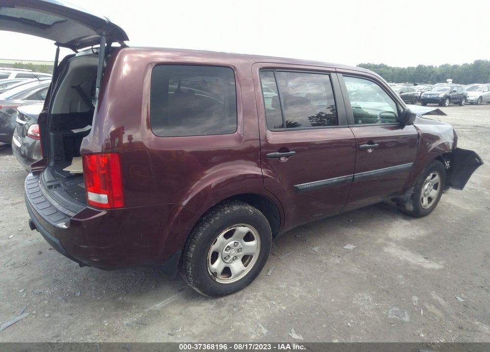 2011 HONDA PILOT LX VIN: 5FNYF4H24BB018164