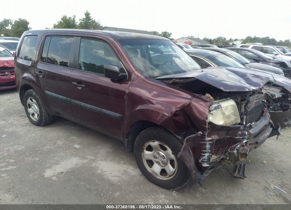 2011 HONDA PILOT LX VIN: 5FNYF4H24BB018164